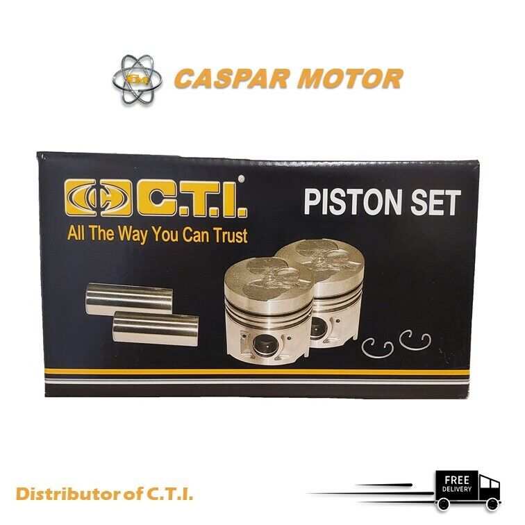 C.T.I. PT11-795-02 PISTON & RING KIT FOR 02-08 NISSAN PLATINA K4M 1.6L