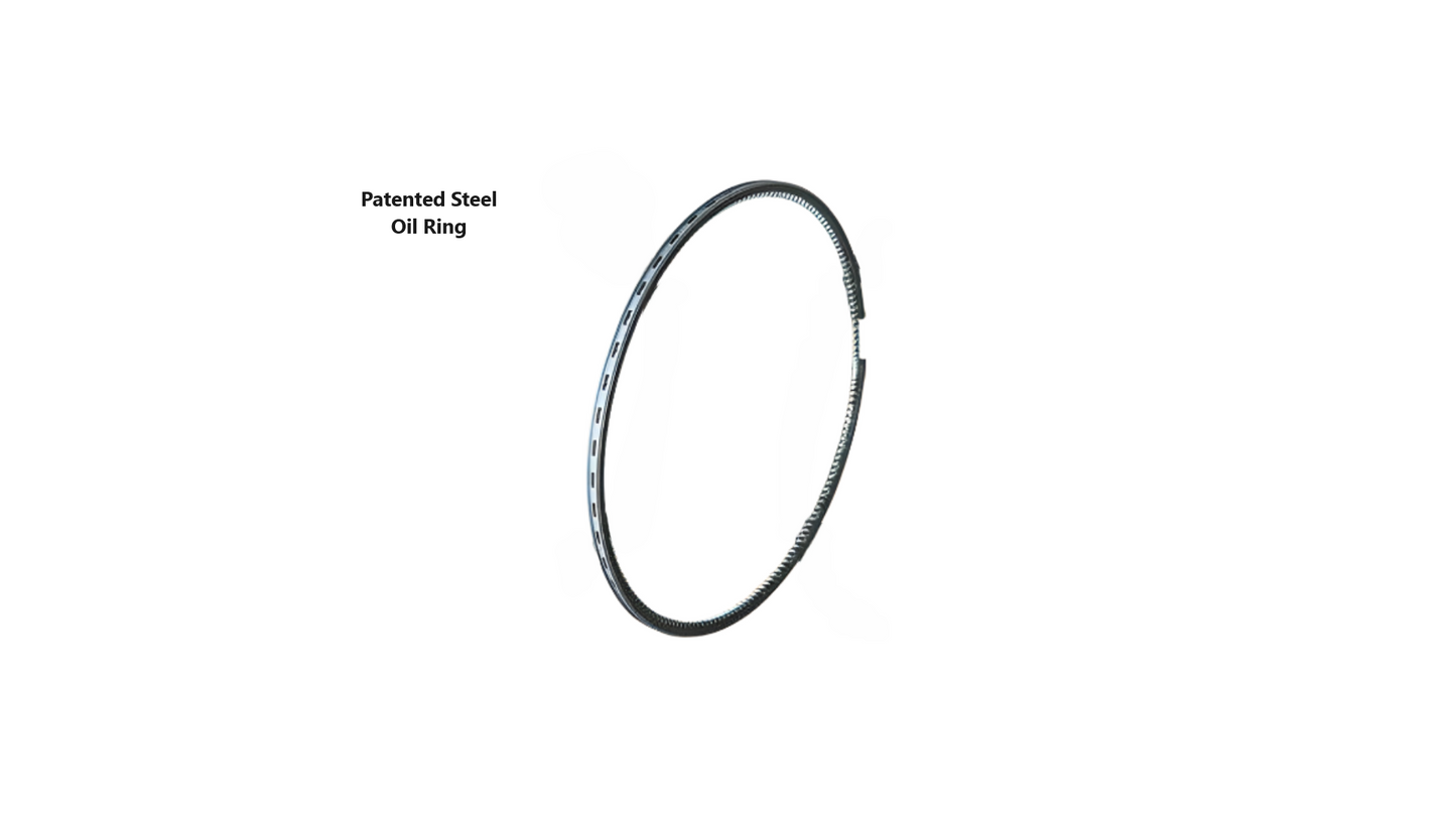C.T.I. BLACK DIAMOND 24-088-02 STEEL OIL RING PISTON RING SET FOR 06-20 DODGE CHRYSLER KIA MITSUBIHSI JEEP HYUNDAI 2.4L DOHC