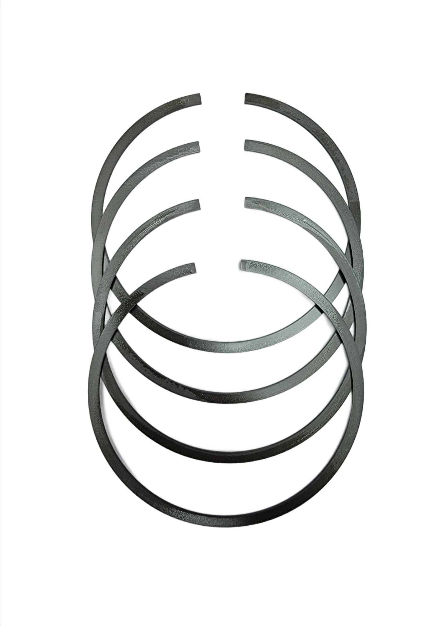 C.T.I. 10-087-01 PISTON RING SET FOR 04-12 MITSUBISHI ECLIPSE GALANT 4G69 2.4L