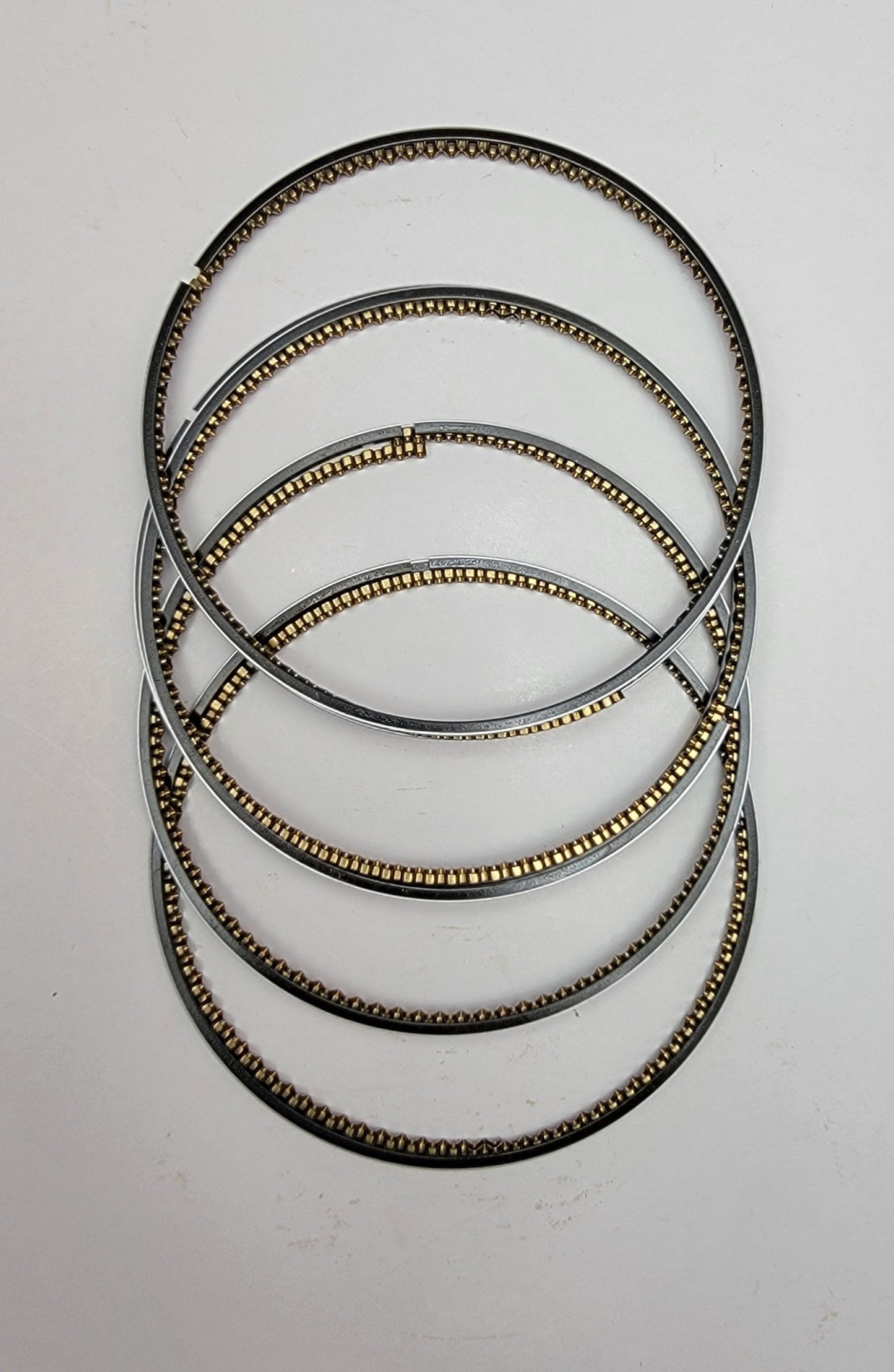 C.T.I. BLACK DIAMOND 53-825-01 PISTON RING SET FOR 93-15 V.W. JETTA GOLF 2.0L