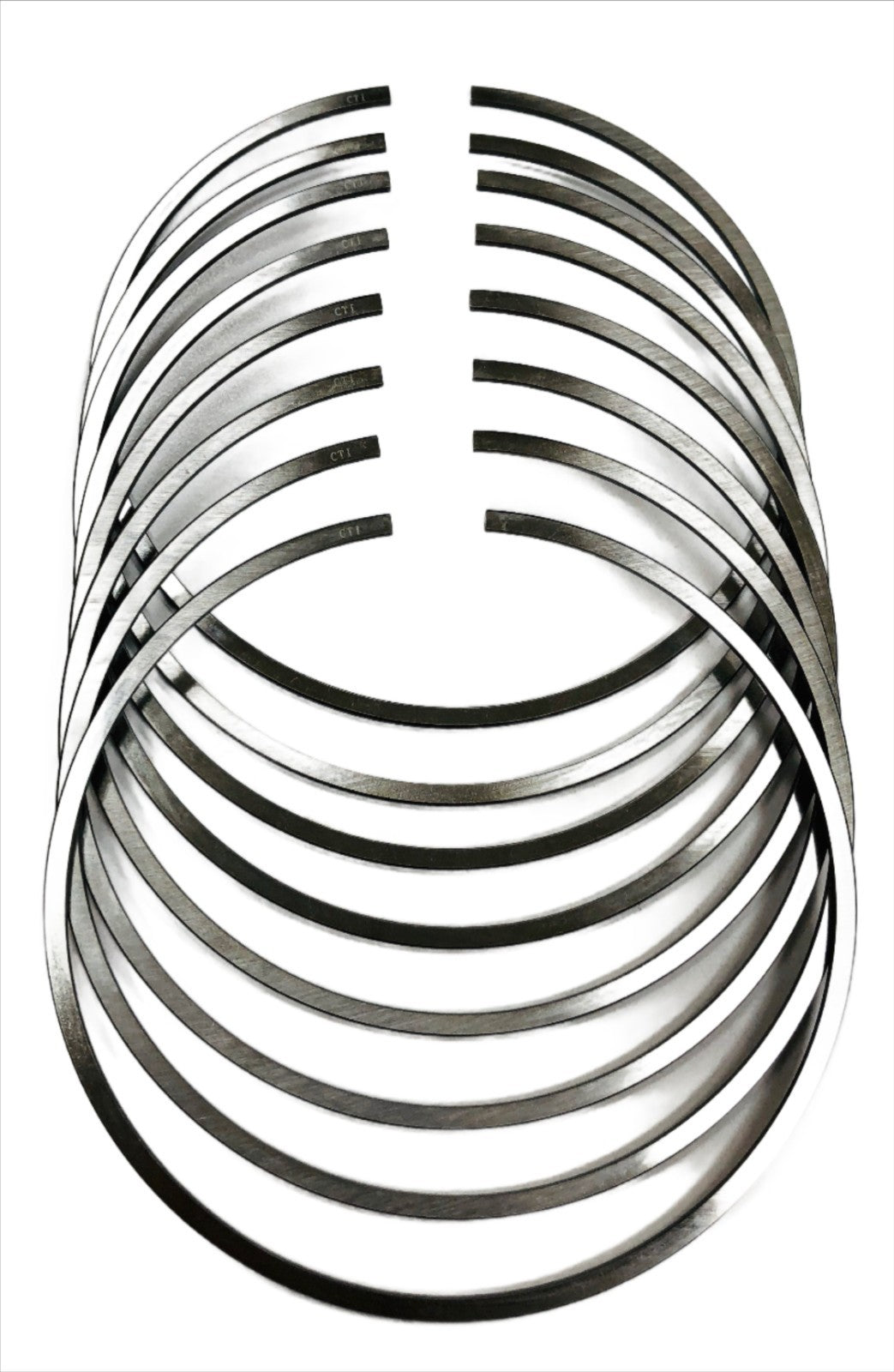 C.T.I. Piston Rings 14-094-08 For 07-16 GX460 Toyota Sequoia Tundra 3URFE (STD)1