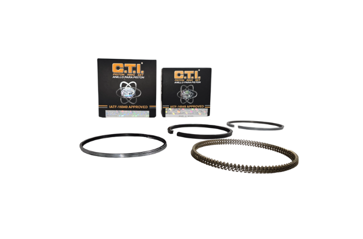 C.T.I. Piston Rings 04-087-06 For 11-17 Acura Honda Civic CR-V K24Z7 2.4L I-VTEC0