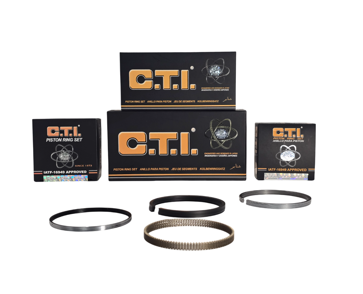 C.T.I. 22-085-02 Piston Rings For 06-13 BMW N52B30A, M54, N51B30A 3.0L I6