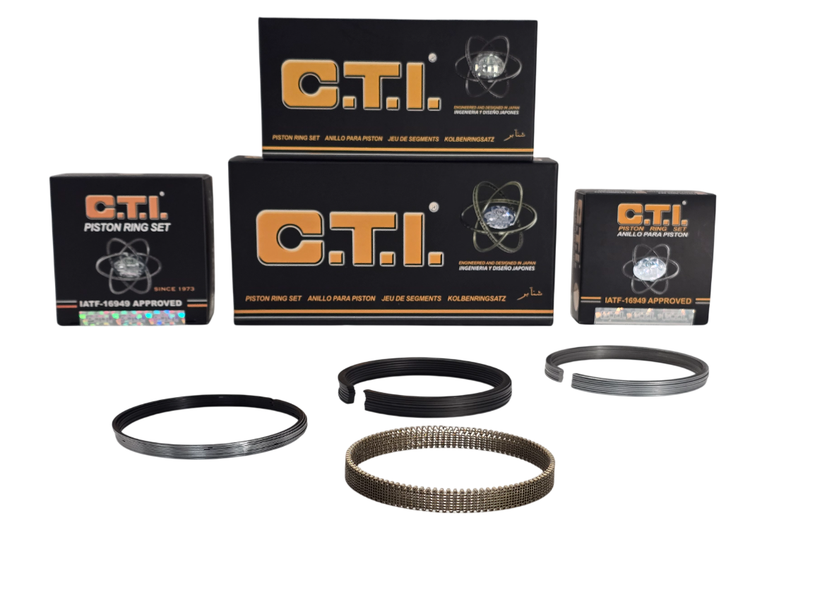 C.T.I. 32-095-01 Piston Rings For 1976-1998 Chevrolet GMC Oldsmobile 5.0L V8 Chevy Small Block Gen 1